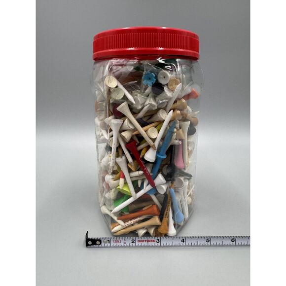 Miscellaneous/Assorted Golf Tees 1 Pound 400+ Count - Picture 3 of 6